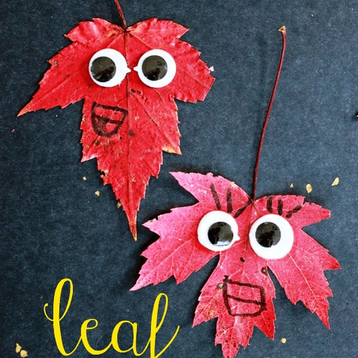 Leaf Peepers A Leaf People Craft for Kids