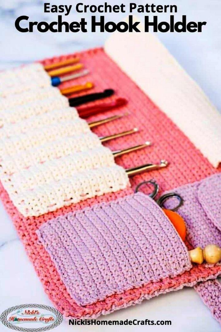 Make A Crochet Hook Organizer