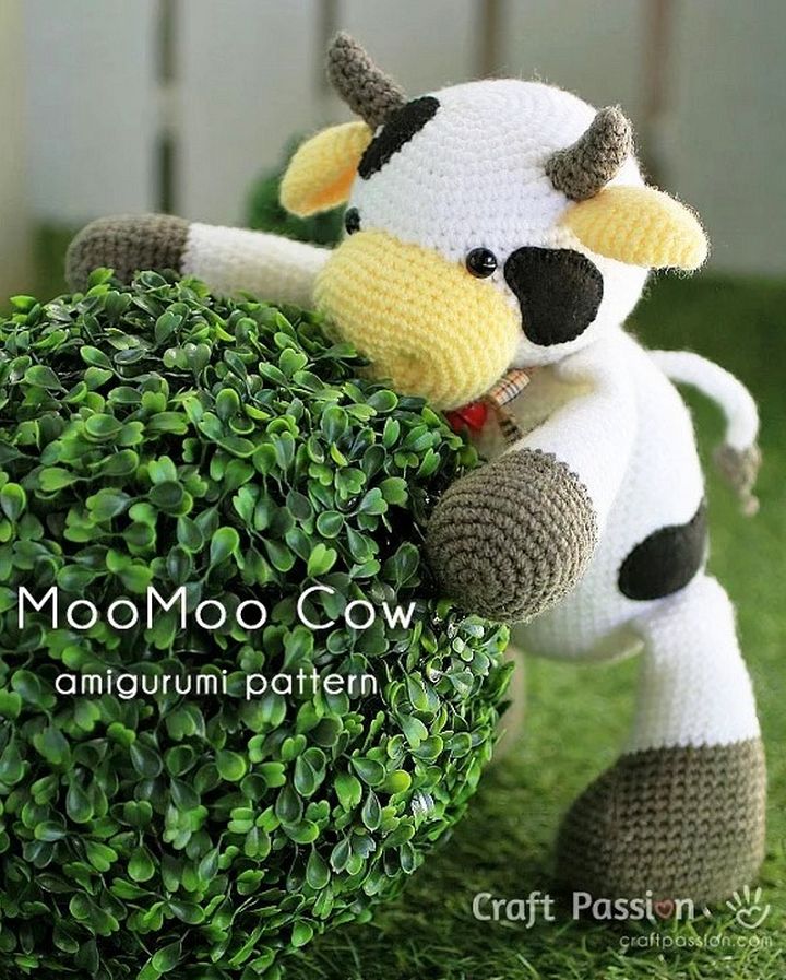 Moomoo Cow Amigurumi Pattern