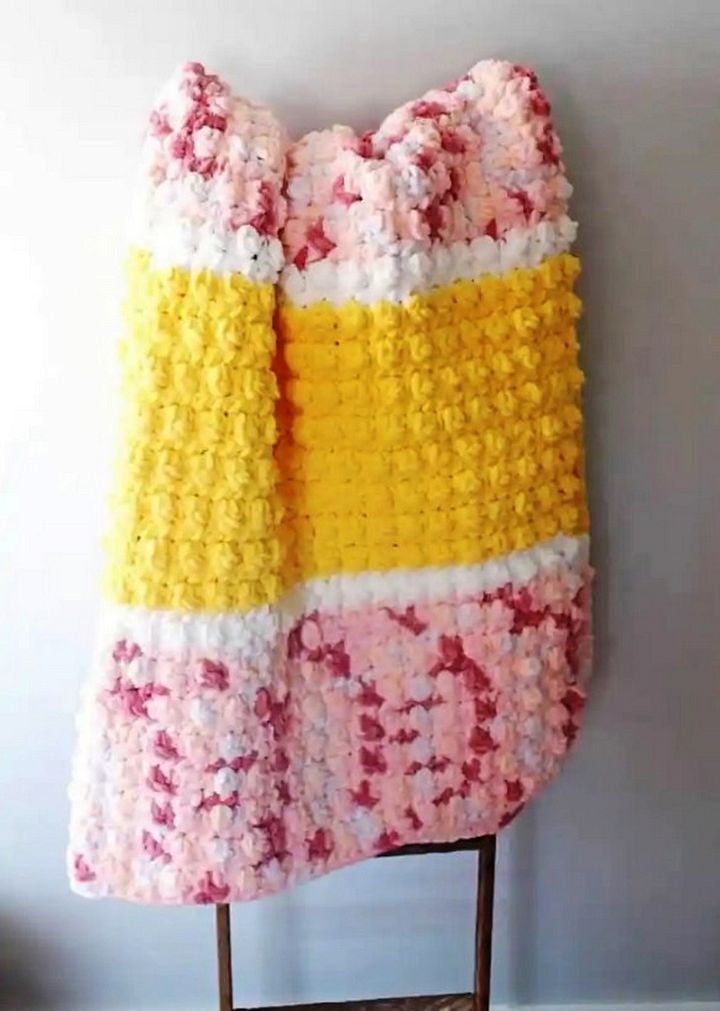 Pink Lemonade Crochet Blanket Pattern Free Printable