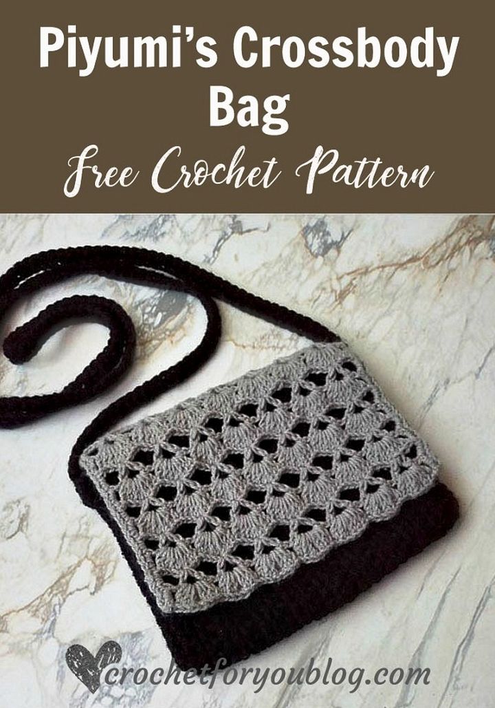 Piyumis Crossbody Bag Free Crochet Pattern