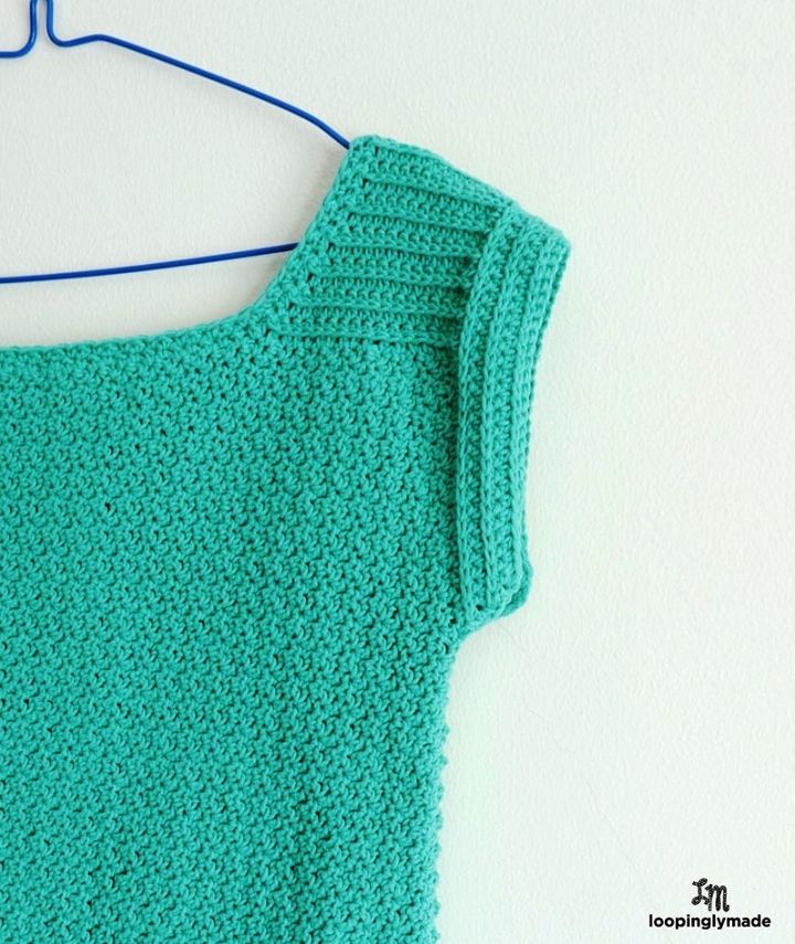 Pretty Stitch Crochet Top Free Pattern