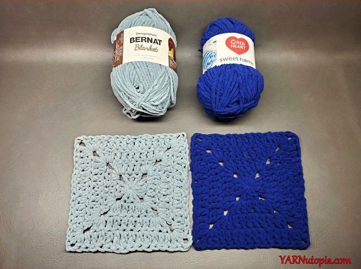 Bernat Baby Velvet Yarn - Baby Blanket Crochet Pattern