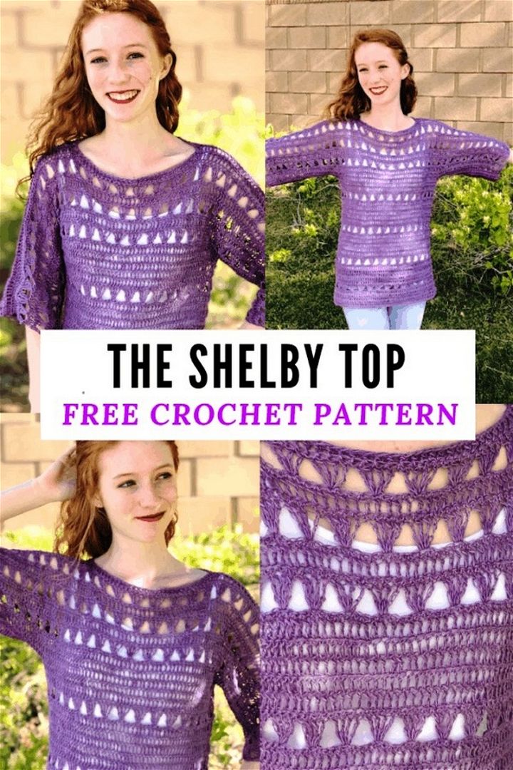 Shelby Top—Free Easy Crochet Summer Top Pattern
