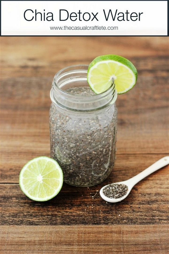 Chia Seed Detox Water Idea