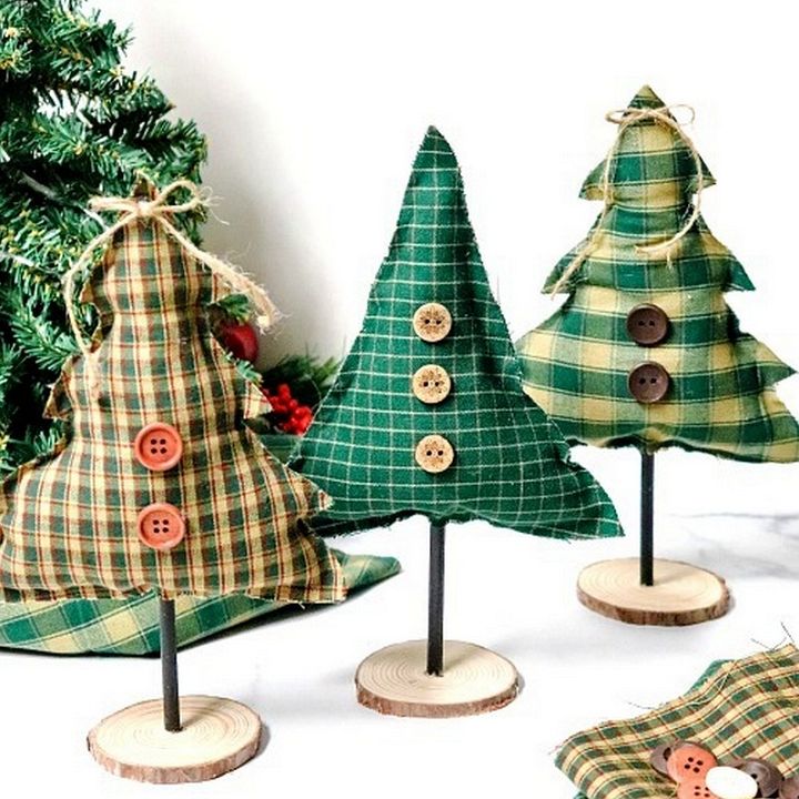 Christmas No Sew Tree DIY Decor