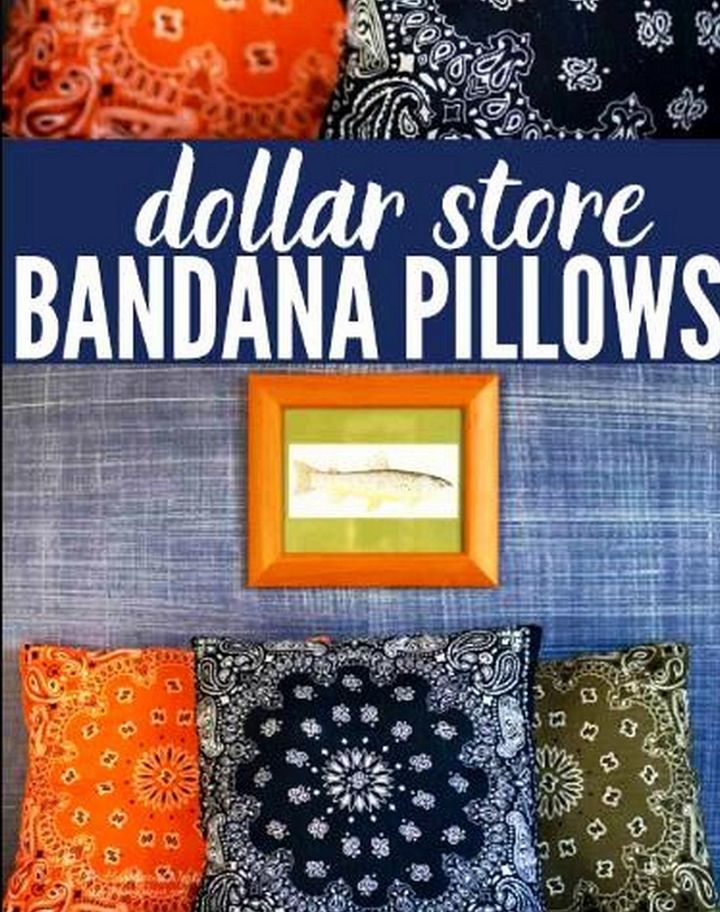 DIY Bandana Pillow