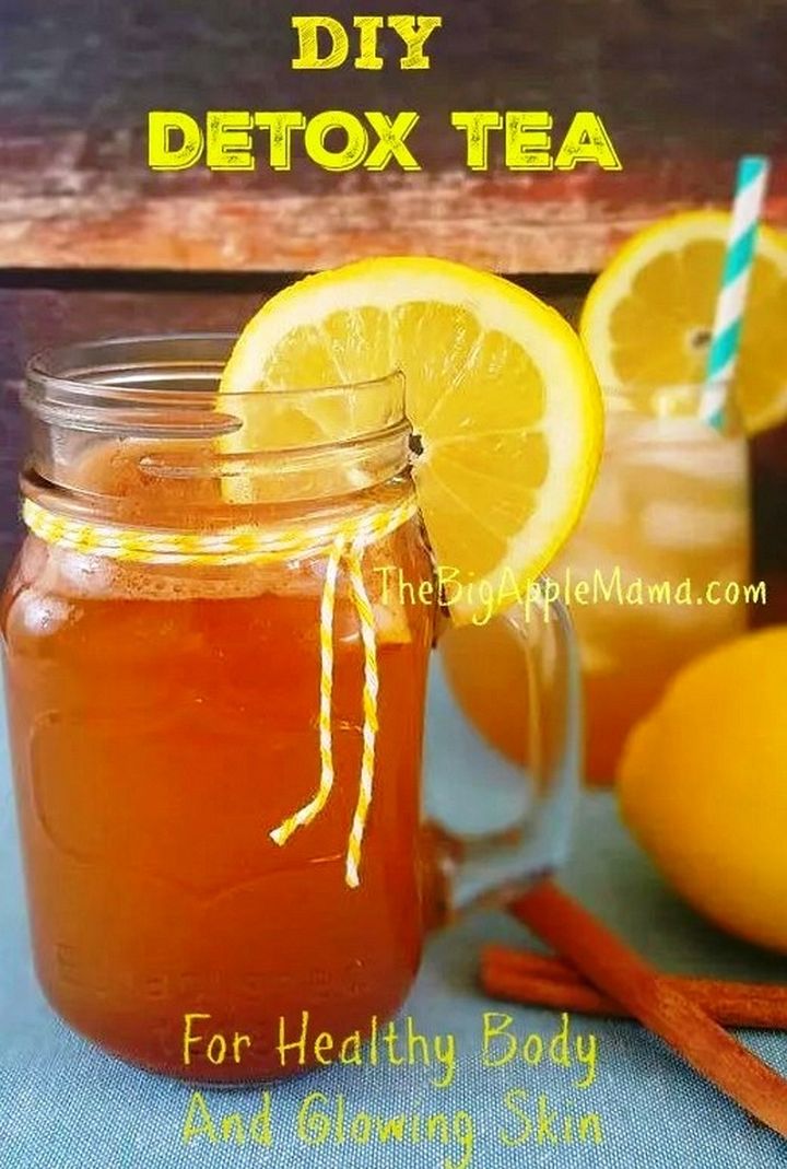 DIY Detox Tea Recipe For Healthy Body And Glowing Skin