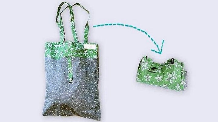 DIY Foldable Shopping Bag