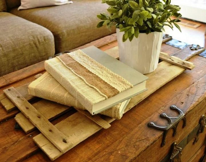 DIY Lace Burlap Covered Books