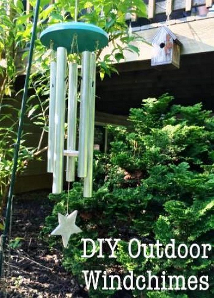 DIY Outdoor EMT Wind Chimes