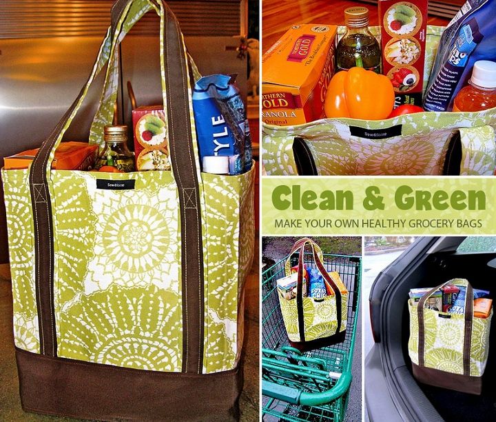DIY Reusable Grocery Bags