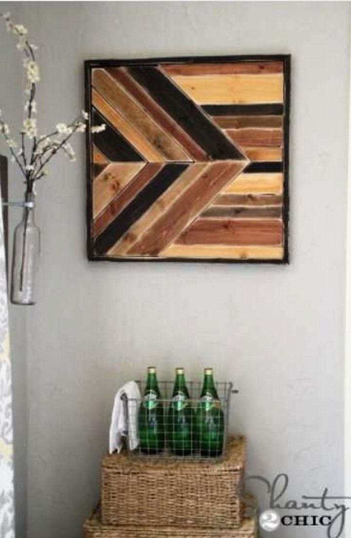 DIY Wall Art Pallet Design