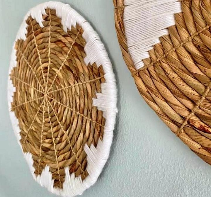 DIY Wall Basket Decor
