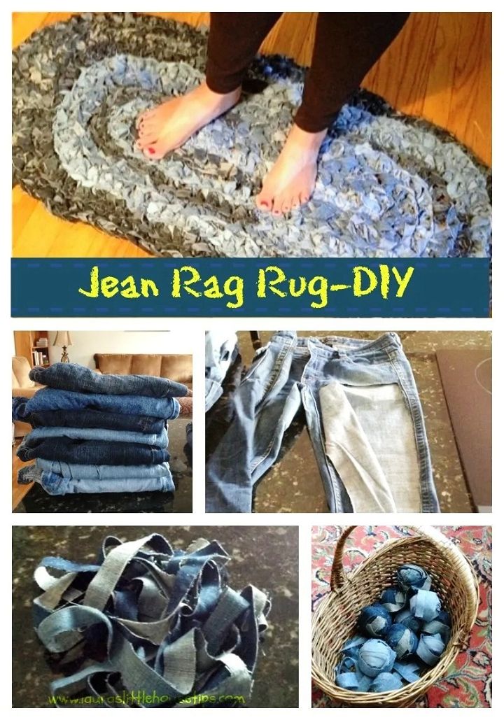 Denim Rug Give Old Jeans New Life Diy