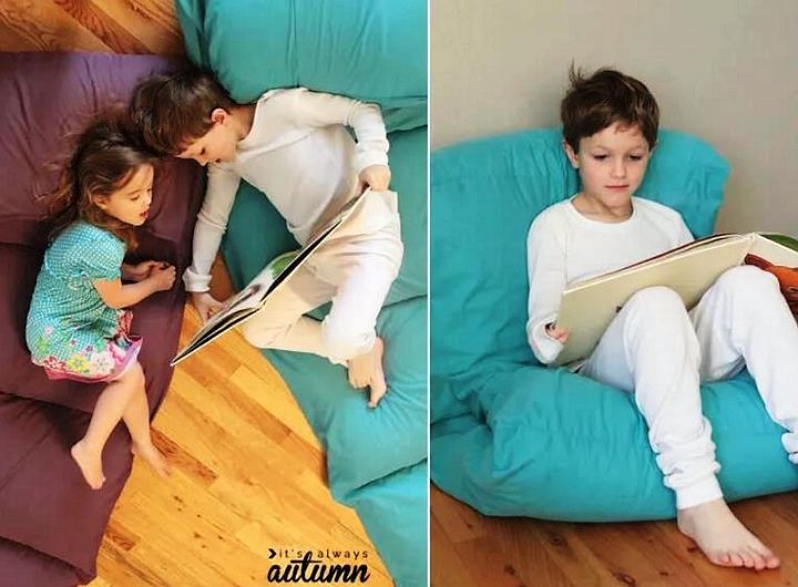 Easy Way To Make A Kids Pillow Bed