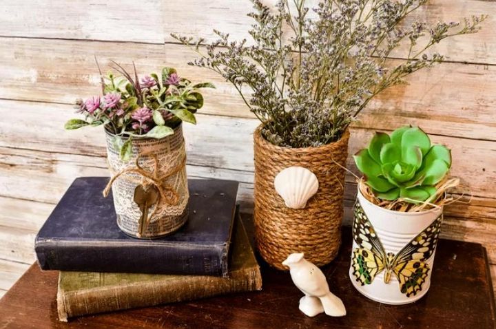 Easy and Inexpensive DIY Tin Can Decor