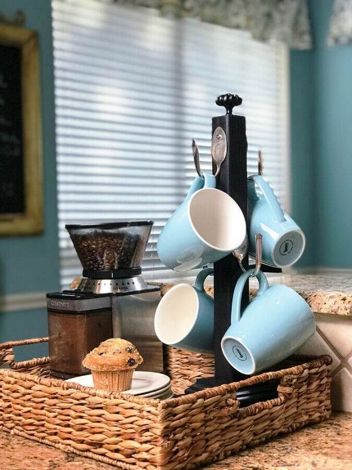 Farmhouse Style DIY Coffee Cup Holder