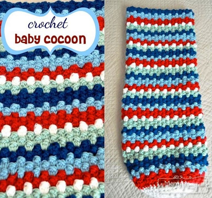 Free Crochet Baby Cocoon Pattern