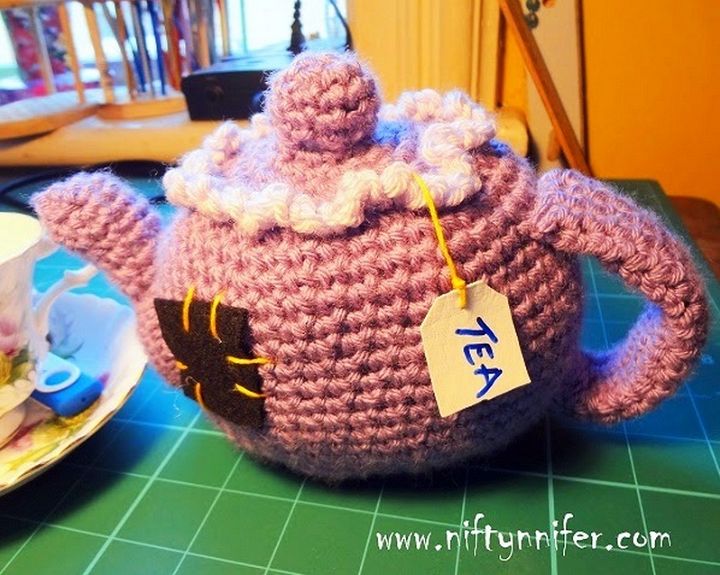 Free Crochet Pattern Amigurumi Tea Pot