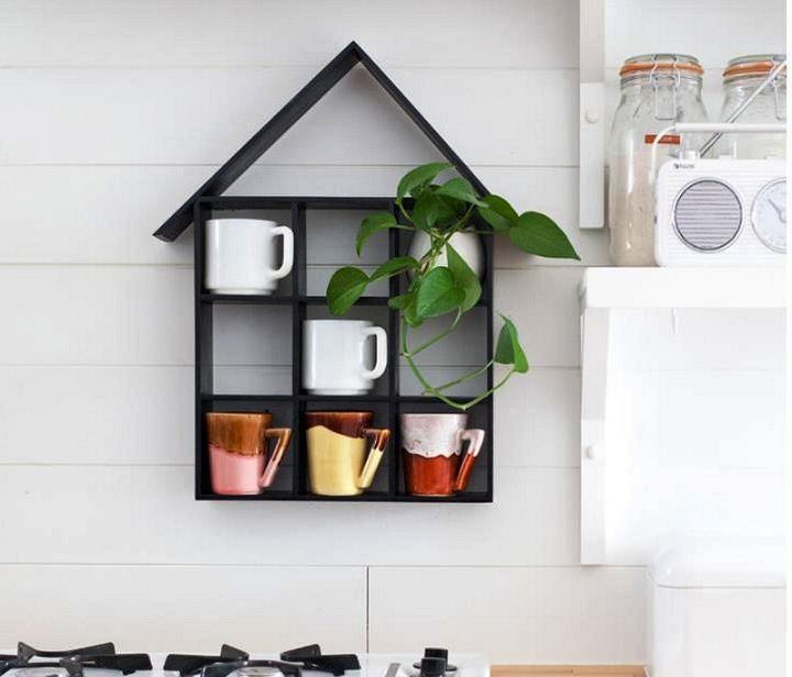 House Shaped Shelf DIY