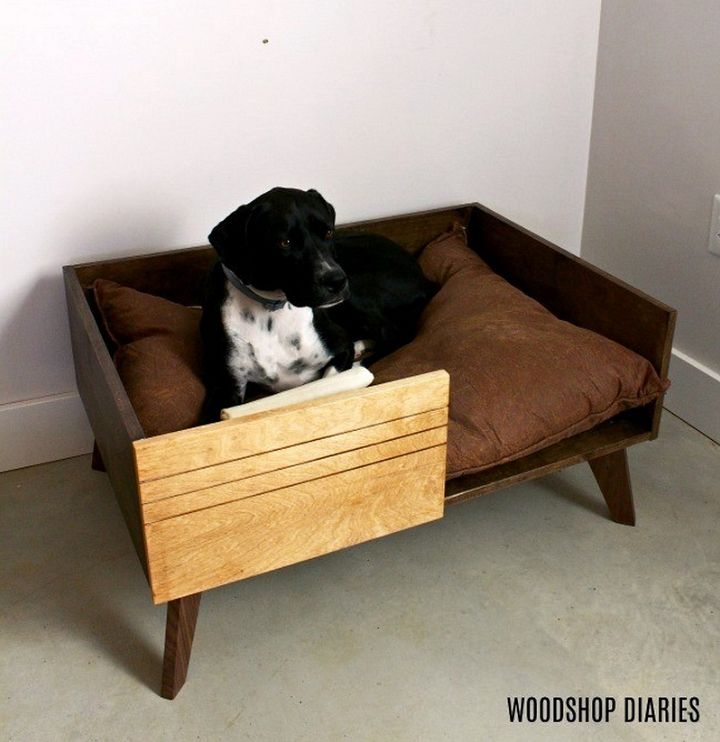 How To Build A DIY Modern Dog Bed