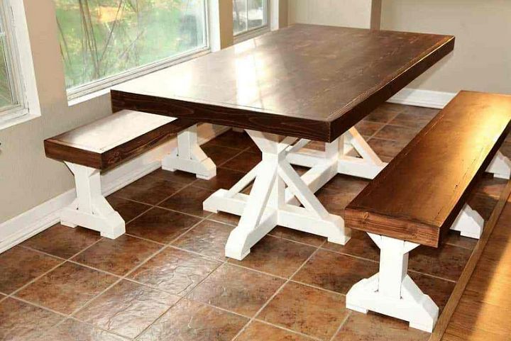 How To Build A Diy Farmhouse Dining Table