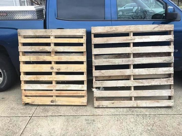 How To Build A Large Pallet Wood Crate On Wheels