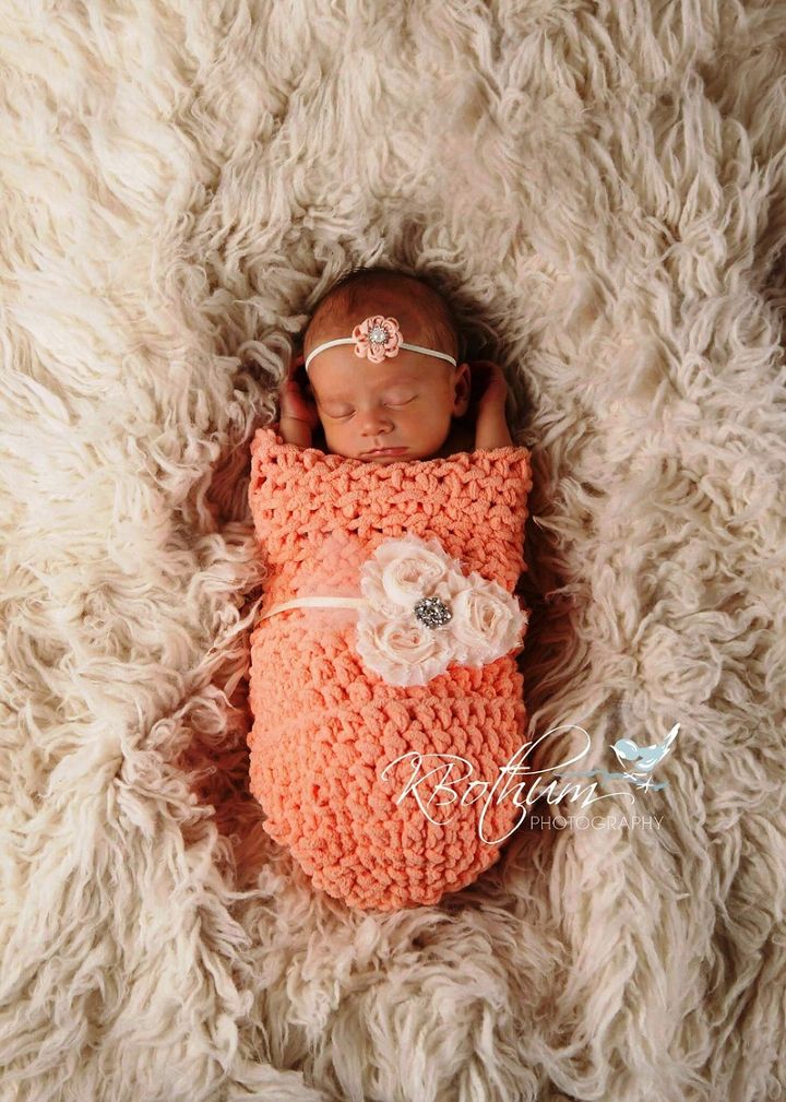 How To Crochet A Baby Cocoon In 1 Hour