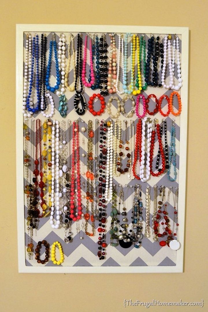How To Make A Easy DIY Jewelry Organizer