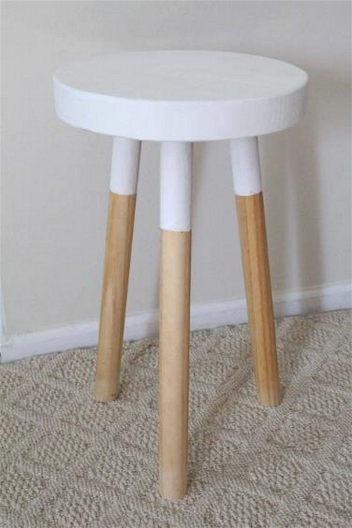 How To Make A Simple Round Stool