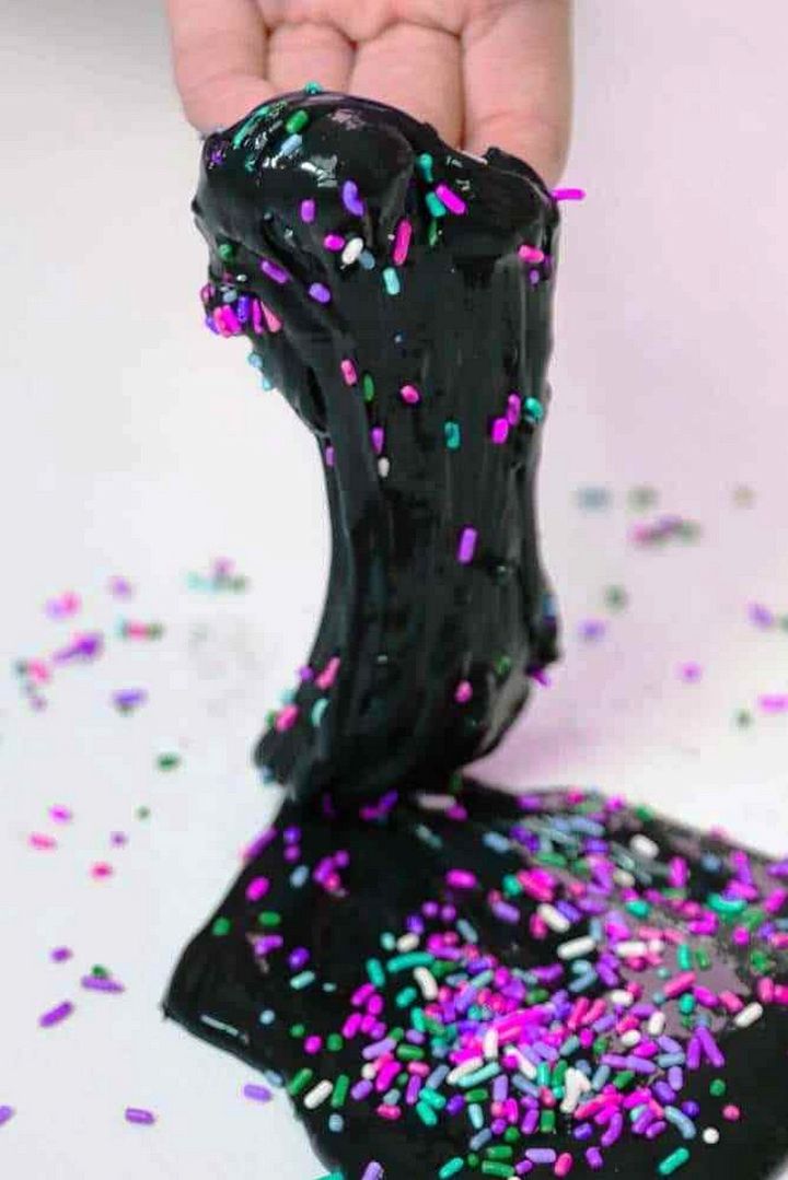 How To Make DIY Galaxy Slime Without Borax