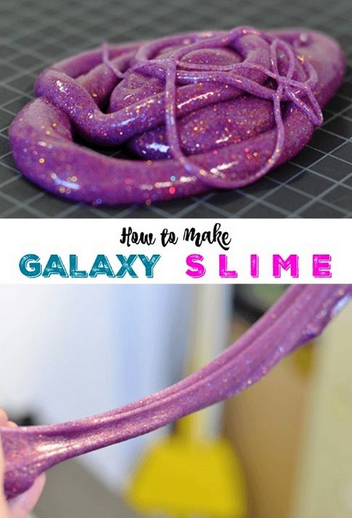 How To Make Slime – Galaxy Slime DIY
