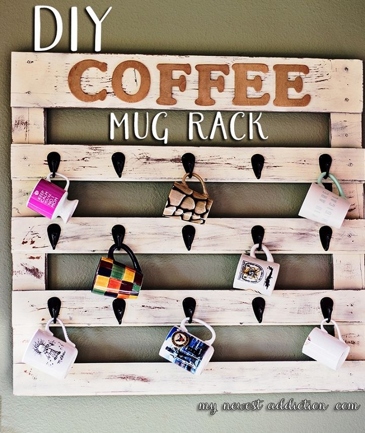 How To Make Your DIY Coffee Mug Rack