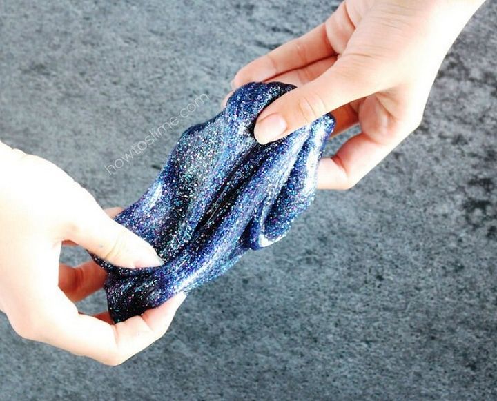 How to Make Galaxy Slime Easy Recipe