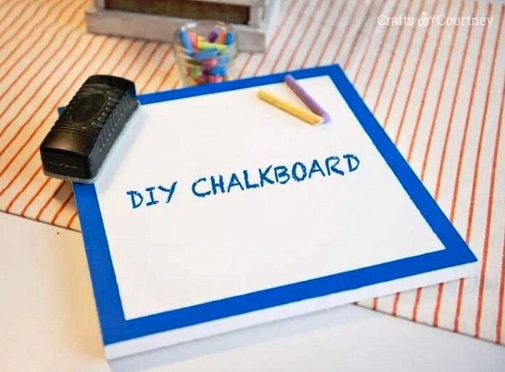 How to Make a White Chalkboard