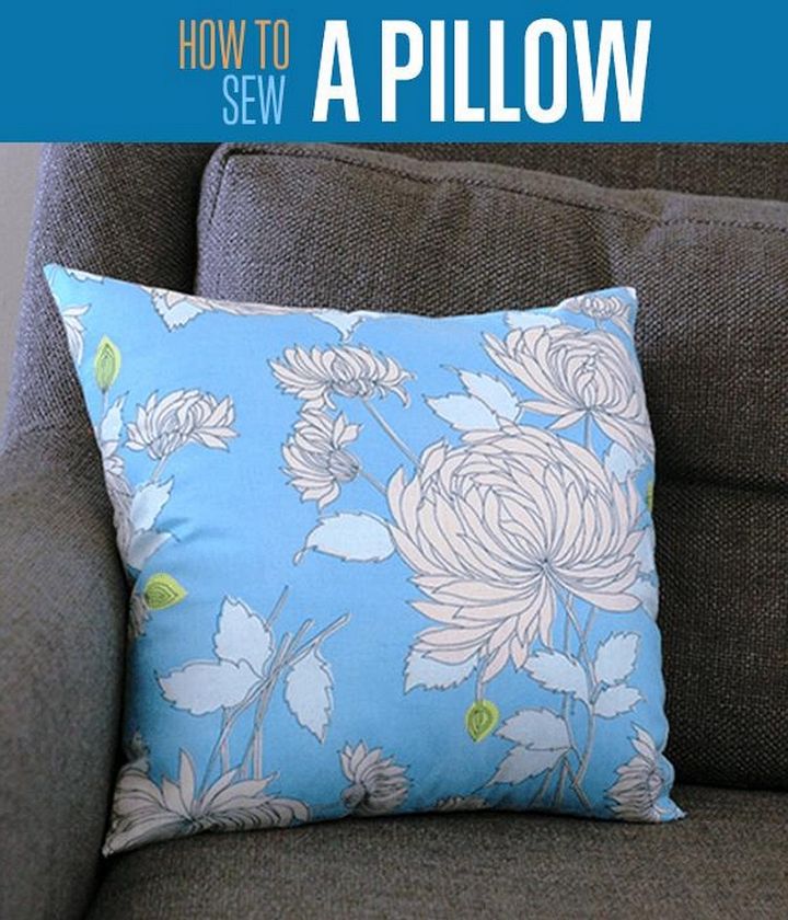How to Sew a Pillow Make DIY Throw Pillow Covers