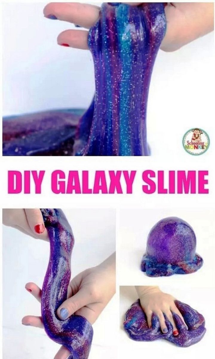 Learn How to Make Galaxy Slime and Get Out of This World