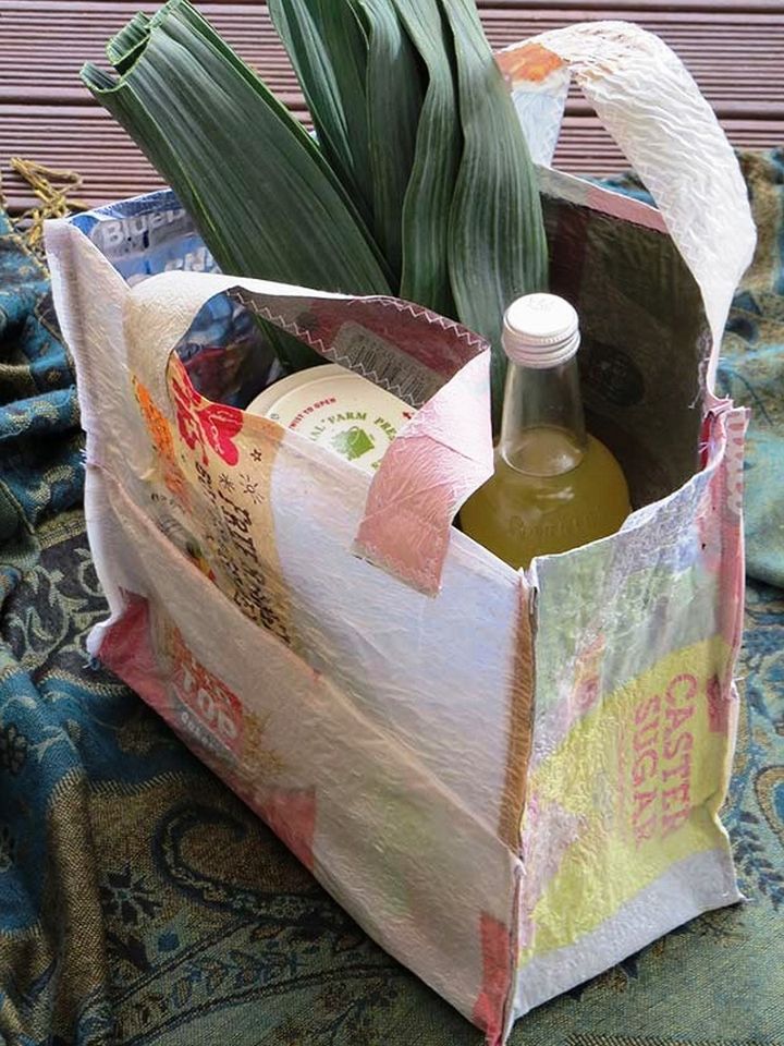 Make Your Own Fused Shopping Plastic Tote Bag