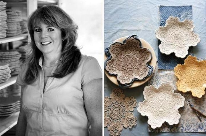 Make Your Own Lace Pottery