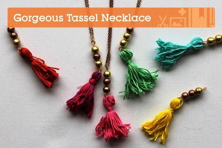 Make a Gorgeous Tassel Necklace
