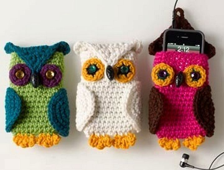 Owl Cell Phone Cozy