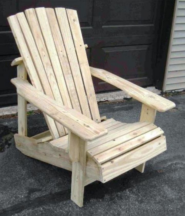 Pallet Adirondack Chair