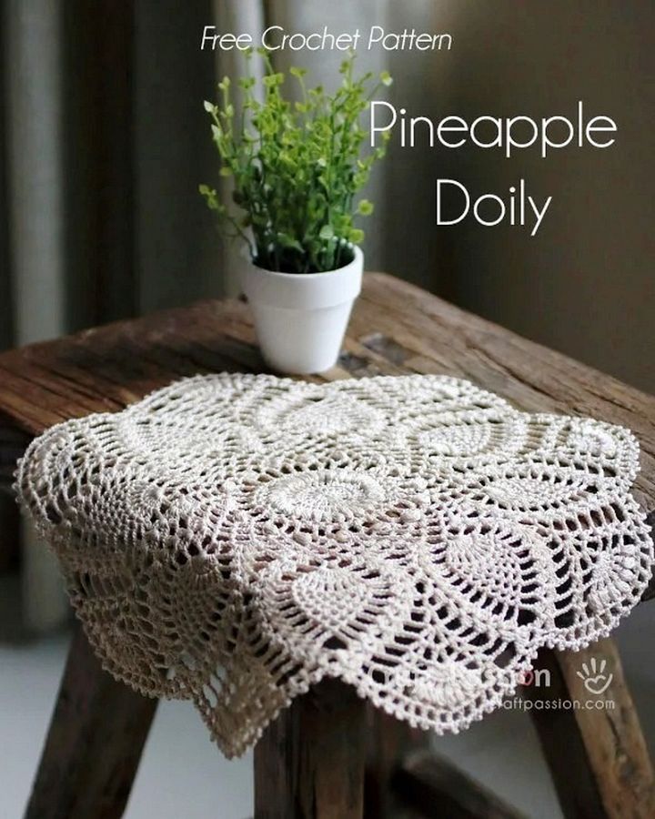 Pineapple Doily Pattern