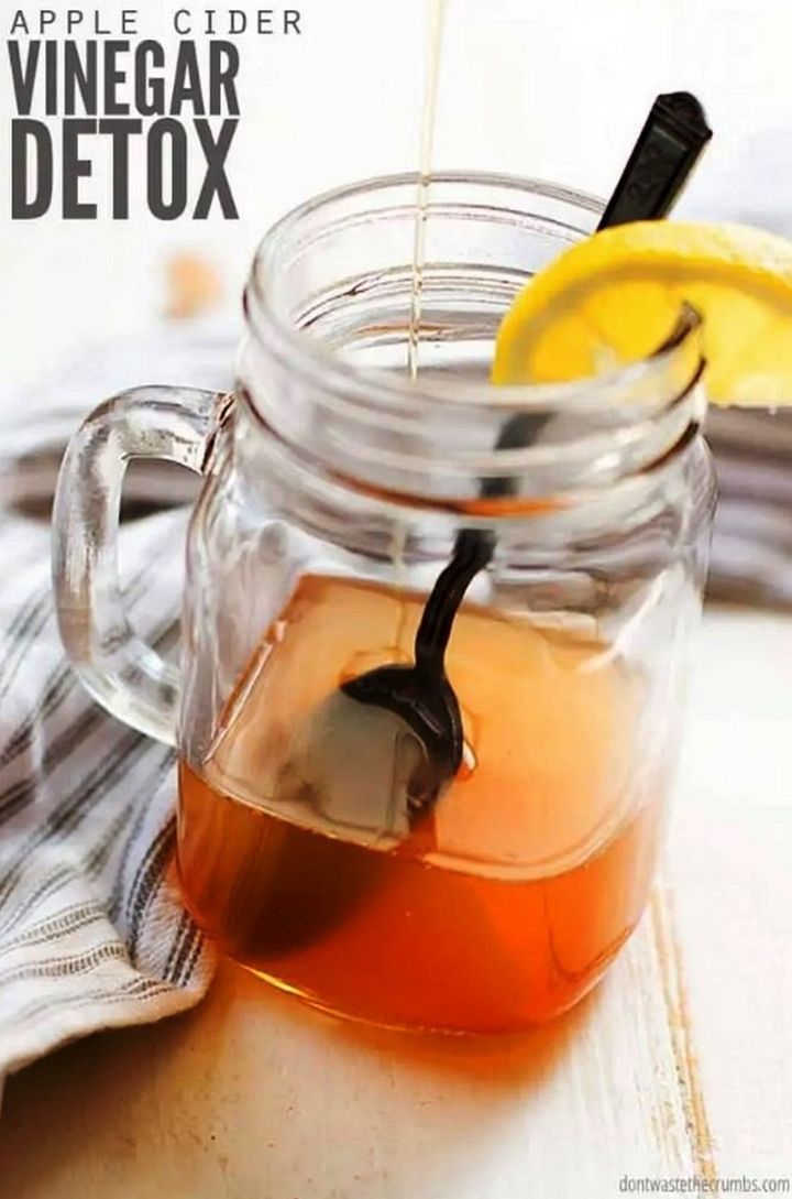 Simple Apple Cider Vinegar Detox Elixir