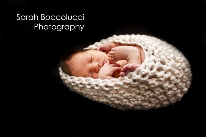 Simple Baby Cocoon Photo Prop