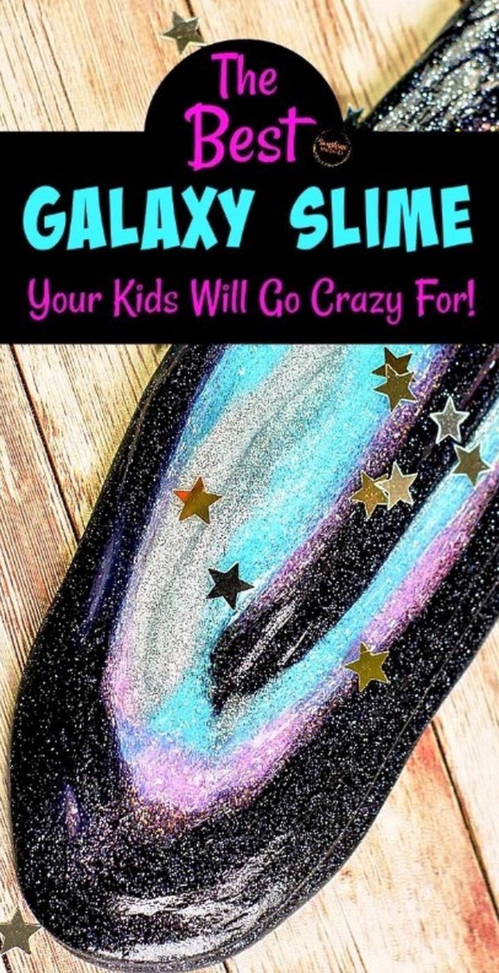 The BEST Galaxy Slime Your Kids Will Go Crazy For