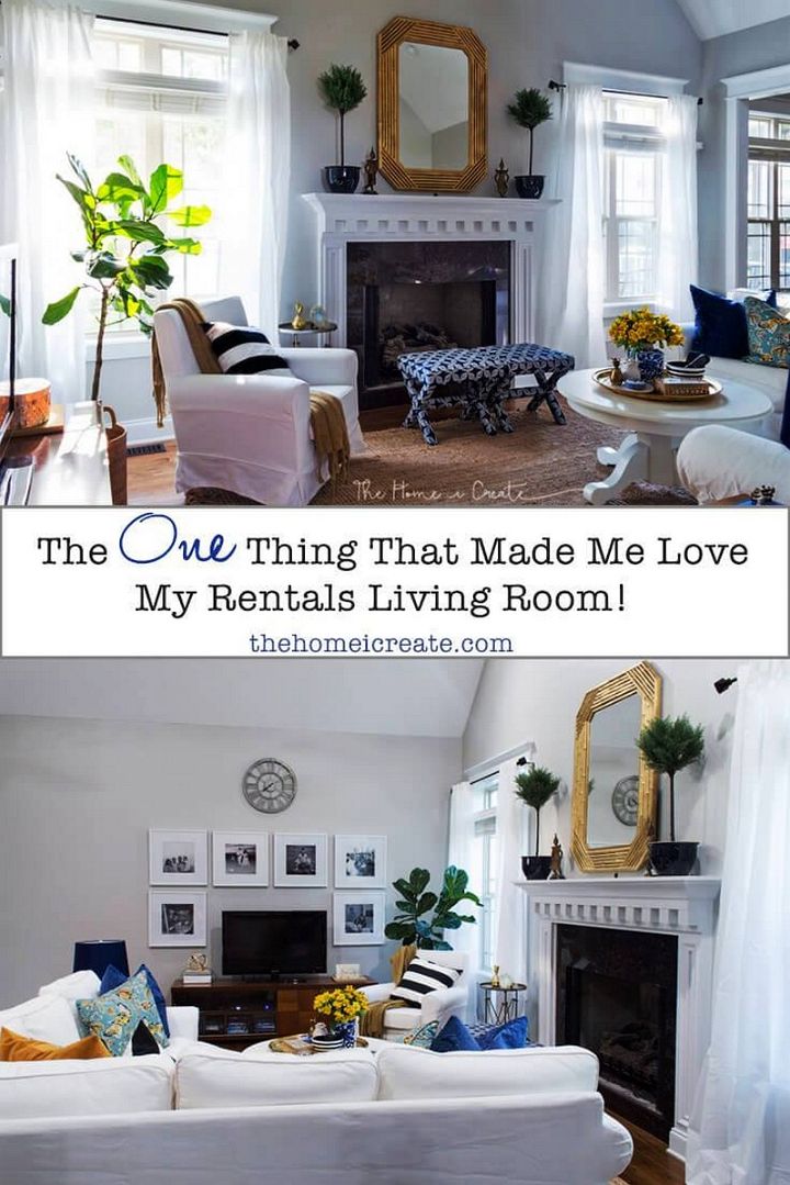 The Best Renter Hacks For Your Living Room