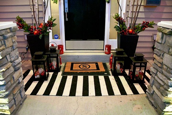 This DIY Welcome Mat Is Easy To Make And A Look Youll Love For Less