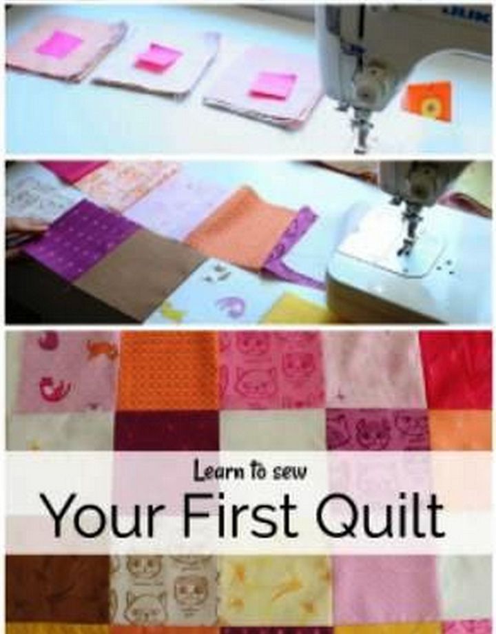Your First Quilt – Absolute Beginner Tutorial